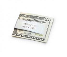 Money Clip Latitude Longitude Men Father Gift Keepsake Accessory Husband Boyfriend Wedding Birthday