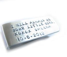 Customize Men Money Clip Personalized Father Gift Keepsake engrave Accessory Husband Boyfriend Wedding Birthday